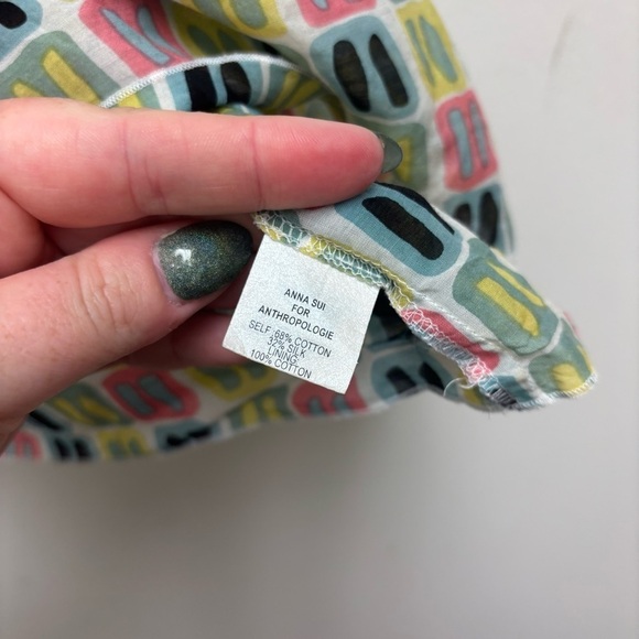 Anna Sui Anthropologie Mile Marker Cami Tank Top - Picture 9 of 14